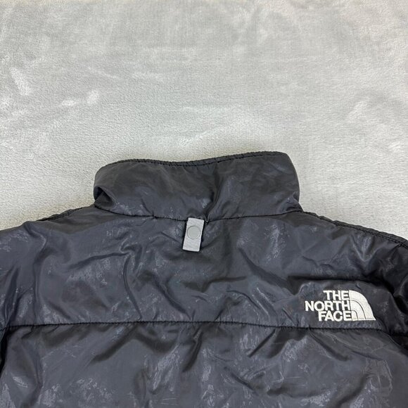 The North Face Black Patterned Puffer Jacket Women's XL - Picture 13 of 16